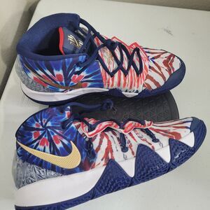 Nike Kybrid S2 CQ9323-400  Irving "Tie Dye USA" Red Blue White 2020 Men Size 11
